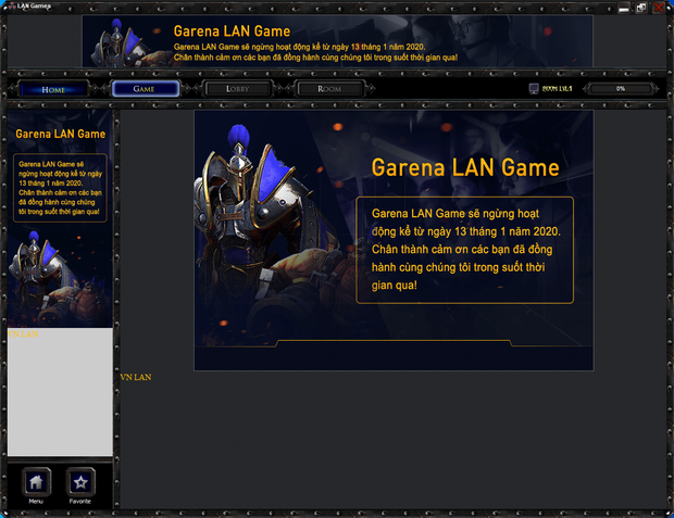 Garena chính thức khai tử LAN Game, game thủ Việt khóc thương cho một huyền thoại - Ảnh 1. Garena chính thức khai tử LAN Game, game thủ Việt khóc thương cho một huyền thoại - Ảnh 1.