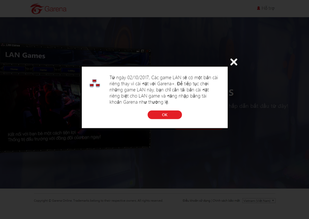 Garena chính thức khai tử LAN Game, game thủ Việt khóc thương cho một huyền thoại - Ảnh 2. Garena chính thức khai tử LAN Game, game thủ Việt khóc thương cho một huyền thoại - Ảnh 2.