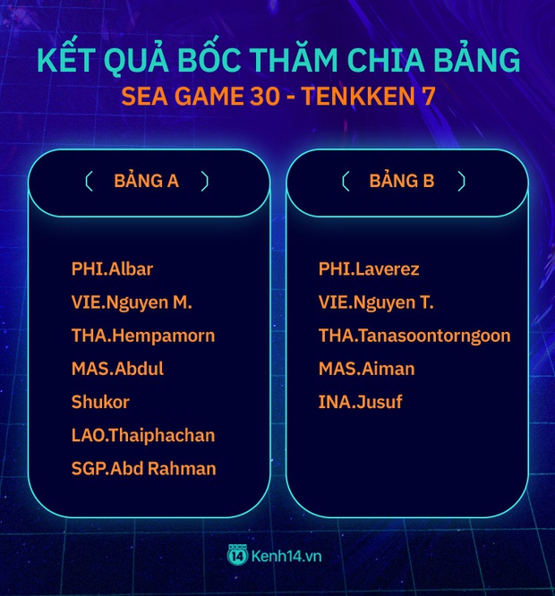 Kết quả bốc thăm chia bảng và lịch thi đấu chi tiết các môn Esports tại SEA Games 30 - Ảnh 11.