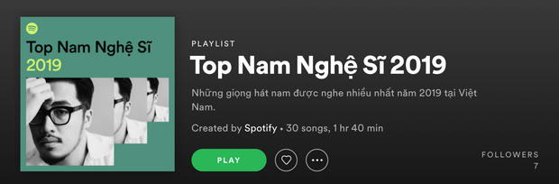 Spotify Việt Nam 2019: Nhạc BTS và Taylor Swift được nghe nhiều nhất, Sơn Tùng - Đen Vâu thi đua nắm trùm Vpop - Ảnh 5. Spotify Việt Nam 2019: Nhạc BTS và Taylor Swift được nghe nhiều nhất, Sơn Tùng - Đen Vâu thi đua nắm trùm Vpop - Ảnh 5.
