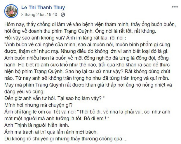 Toàn cảnh drama cung đấu Trạng Quỳnh và Cua Lại Vợ Bầu ầm ĩ mùa phim Tết 2019 - Ảnh 7.