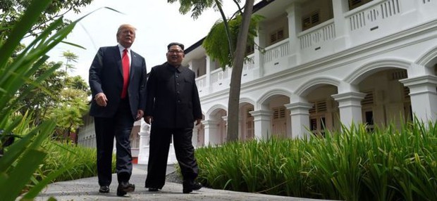 Hủy ăn trưa và không tuyên bố chung, hai nhà lãnh đạo Trump - Kim về khách sạn sớm - Ảnh 26.