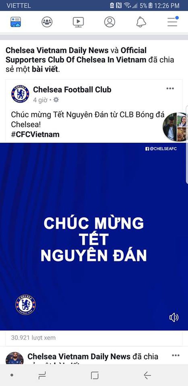 Nhiều đội bóng hàng đầu Ngoại hạng Anh chúc Tết Kỷ Hợi 2019 bằng tiếng Việt - Ảnh 3.
