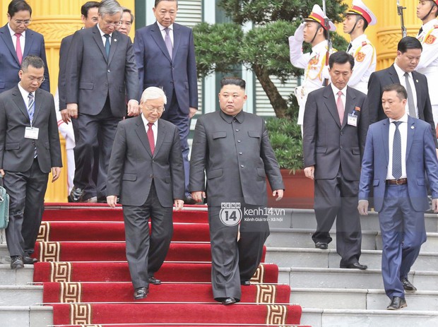Chủ tịch Kim Jong-un kết thúc ngày đầu tiên thăm hữu nghị chính thức Việt Nam sau các cuộc diện kiến lãnh đạo nhà nước - Ảnh 10.