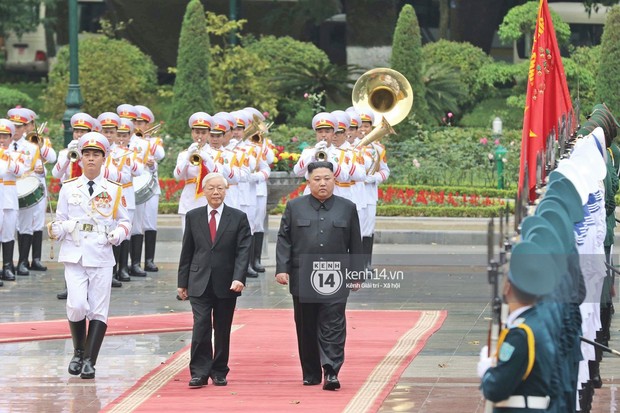 Chủ tịch Kim Jong-un kết thúc ngày đầu tiên thăm hữu nghị chính thức Việt Nam sau các cuộc diện kiến lãnh đạo nhà nước - Ảnh 7.