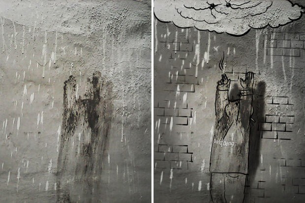 Trải qua ảo giác khuôn mặt Pareidolia ở mọi nơi, họa sĩ Nga bèn vẽ lại cho mọi người cùng xem - Ảnh 15.