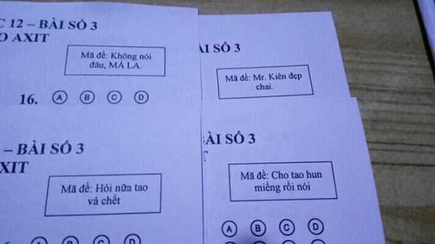 Chỉ thêm 1 dấu chấm vào mã đề thi, giáo viên khiến học sinh điêu đứng vì làm giống nhau mà kẻ 10 điểm, người 3 điểm - Ảnh 4.