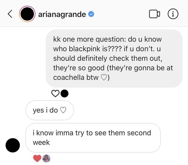 Fans asked her if she knew Black Pink and Ariana Grande gave a surprising answer! - Photo 2.