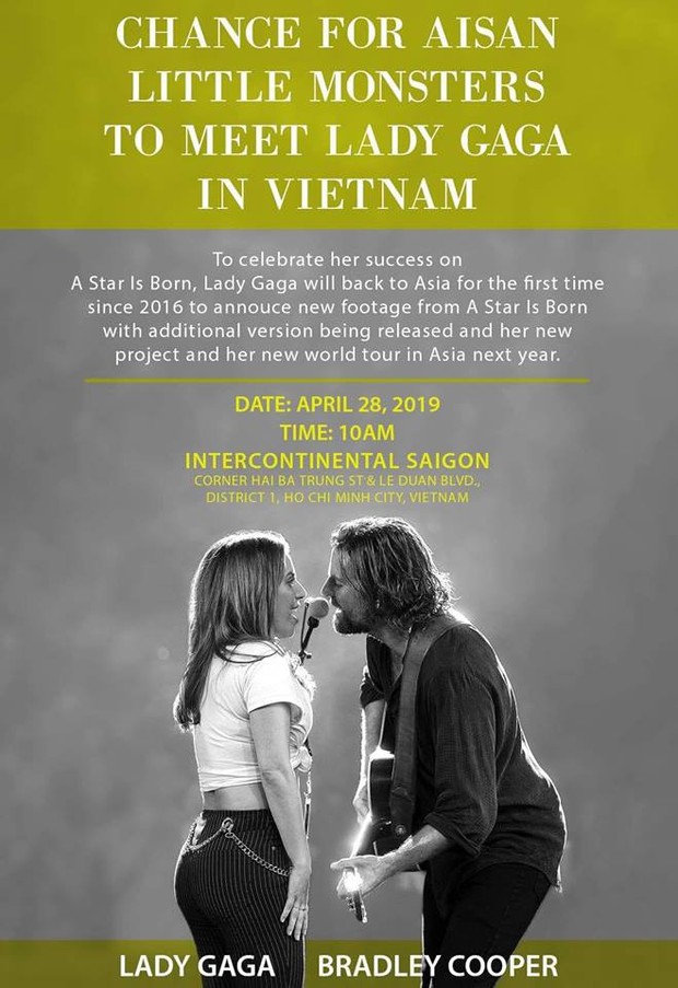 HOT: Cặp đôi hot nhất Hollywood Lady Gaga và Bradley Cooper sẽ đến Việt Nam dự sự kiện - Ảnh 2.