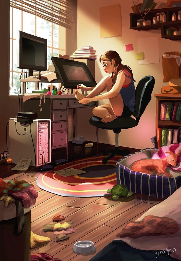 Bộ tranh: Vì sao con gái ai cũng nên có khoảng thời gian tận hưởng sự một mình? - Ảnh 13.