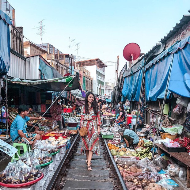 Đã dò ra đường đến khu chợ đường ray độc nhất vô nhị nằm ở ngoại ô Bangkok - Ảnh 14.
