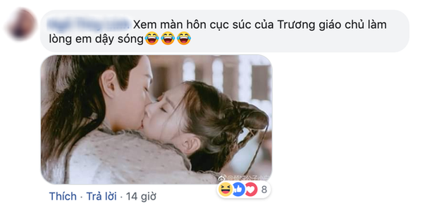 Netizen bu nhau cười thanh niên Trương Vô Kỵ lần đầu biết hôn, nhắm đầu Triệu Mẫn muốn gãy hàm! - Ảnh 10.