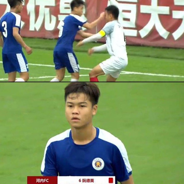 Sự cố cầu thủ U17 Hà Nội tung đấm vào mặt đồng nghiệp: BTC giải đấu ở Trung Quốc ra án phạt nặng - Ảnh 1.