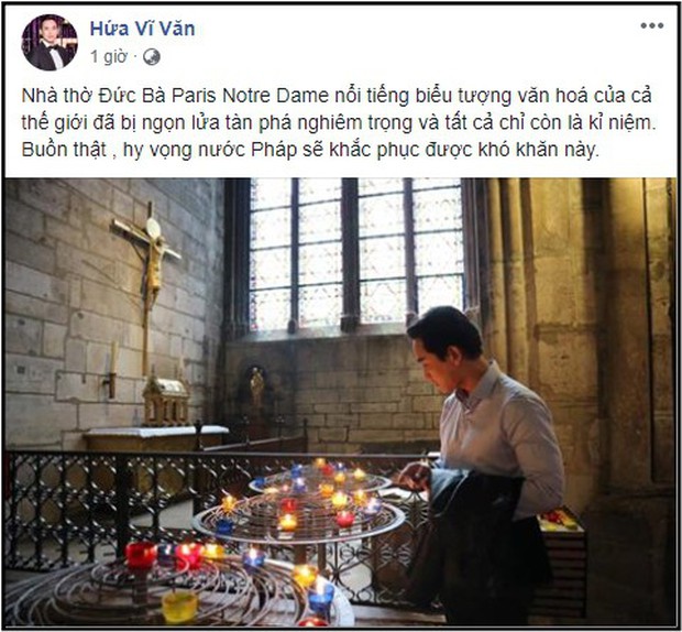 Sao Việt đau xót cầu nguyện trước cảnh tượng Nhà thờ Đức Bà Paris chìm trong biển lửa - Ảnh 8.