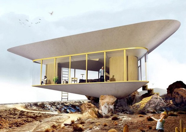 Cần gì phải ra biển tắm khi bạn có thể ngụp lặn ngay trên nóc nhà với ý tưởng thiết kế độc lạ này - Ảnh 3.