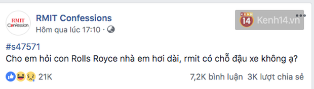 Đúng là trường con nhà giàu nhất nhì Việt Nam, sinh viên RMIT lên Confessions hỏi mua BMW hay Merc để đi học, nhà có 7 tỷ thì làm gì? - Ảnh 7.