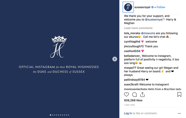 Công nương Meghan và Hoàng tử Harry cho ra mắt tài khoản Instagram riêng khiến MXH dậy sóng - Ảnh 3.