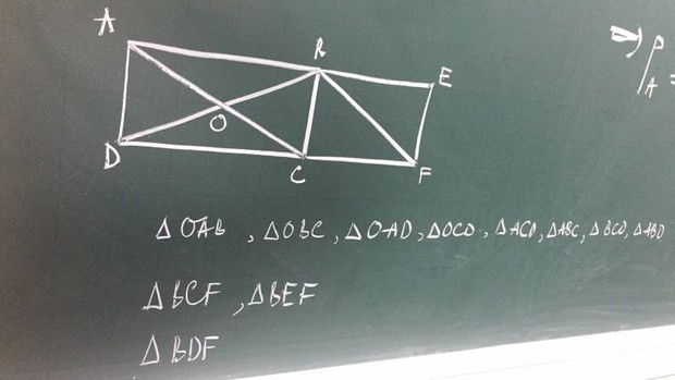 Bài toán đếm hình tam giác khiến phụ huynh hoang mang - Ảnh 2.