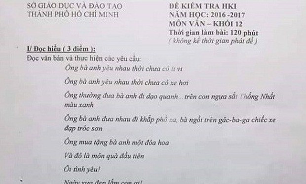 Xuất hiện đề Văn siêu thách thức chỉ có... một dấu chấm, học sinh hoang mang 1 thì dân mạng hoang mang 10 - Ảnh 2. Xuất hiện đề Văn siêu thách thức chỉ có... một dấu chấm, học sinh hoang mang 1 thì dân mạng hoang mang 10 - Ảnh 2.