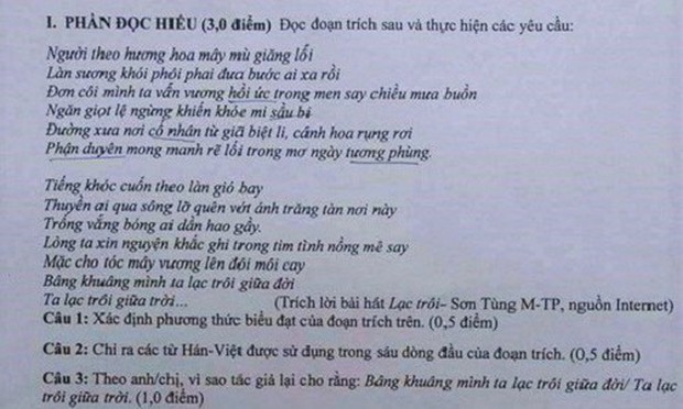 Xuất hiện đề Văn siêu thách thức chỉ có... một dấu chấm, học sinh hoang mang 1 thì dân mạng hoang mang 10 - Ảnh 3. Xuất hiện đề Văn siêu thách thức chỉ có... một dấu chấm, học sinh hoang mang 1 thì dân mạng hoang mang 10 - Ảnh 3.
