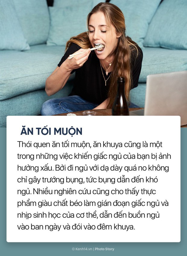 Những thói quen xấu dưới đây có thể khiến bạn trằn trọc cả đêm không ngủ được - Ảnh 7.