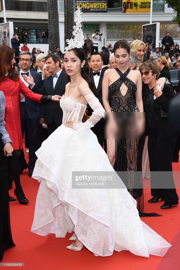 Thêm mỹ nhân Việt xuất hiện tại Cannes: Ăn mặc diêm dúa, cố tình chơi trội, hoá ra là người quen của Ngọc Trinh - Ảnh 5.