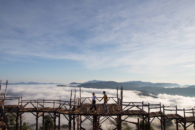 Cầu gỗ săn mây nổi tiếng ở Đà Lạt nhiều lần cấm khách tham quan: Lý do vì đâu nên nỗi? - Ảnh 5.