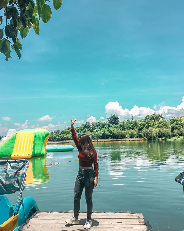 Hot hòn họt công viên Suối Mơ ngay sát Sài Gòn: Lên hình có vẻ ảo đấy nhưng ngoài đời có phải hơi sến không? - Ảnh 9.