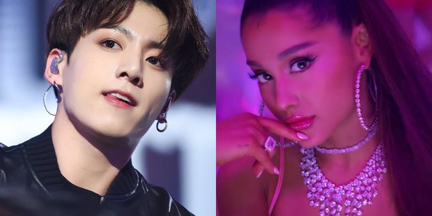 A thank you photo, but do fans have the right to hope for a collaboration between Ariana Grande and BTS? - Photo 1.