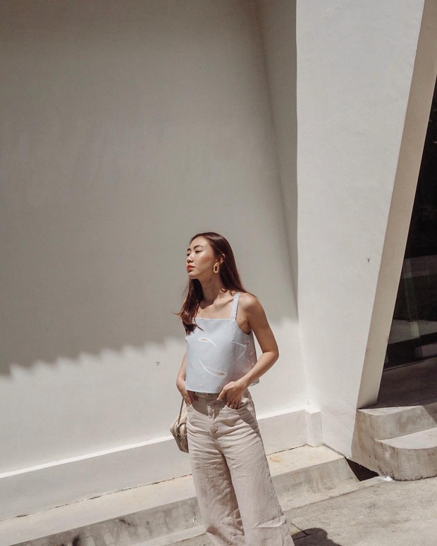 Lưu ý giúp các cô nàng mặc áo 2 dây đẹp xinh mà trông không bị giống áo ngủ khi ra đường - Ảnh 8.