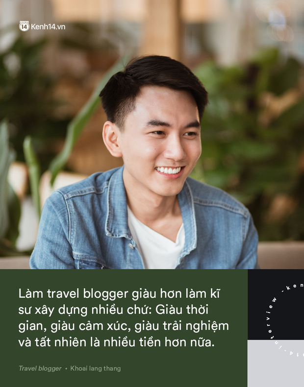 Blogger điển trai Khoai Lang Thang tiết lộ từng bị lừa tiền năm 18 tuổi, giàu hơn rất nhiều khi bỏ nghề kỹ sư để làm du lịch - Ảnh 8.