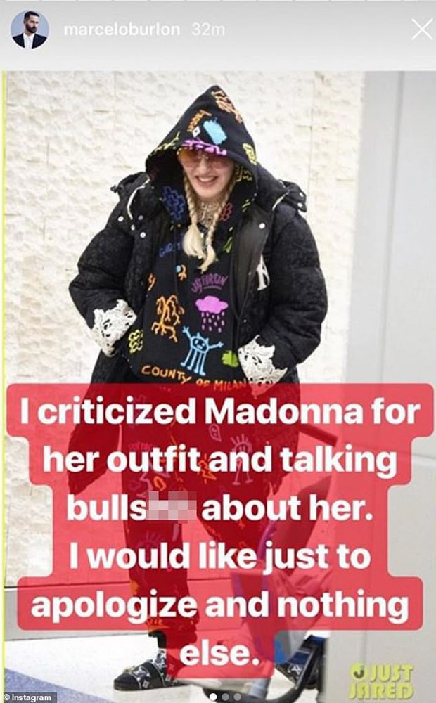 If you spend money to buy clothes to wear, Madonna was even cursed by the designer herself as a portable toilet - Photo 5.