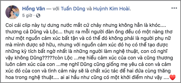 NSND Hồng Vân rơi nước mắt vì thương câu chuyện friendzone của hai học trò Lê Lộc - Tuấn Dũng trong “Người ấy là ai” - Ảnh 2.