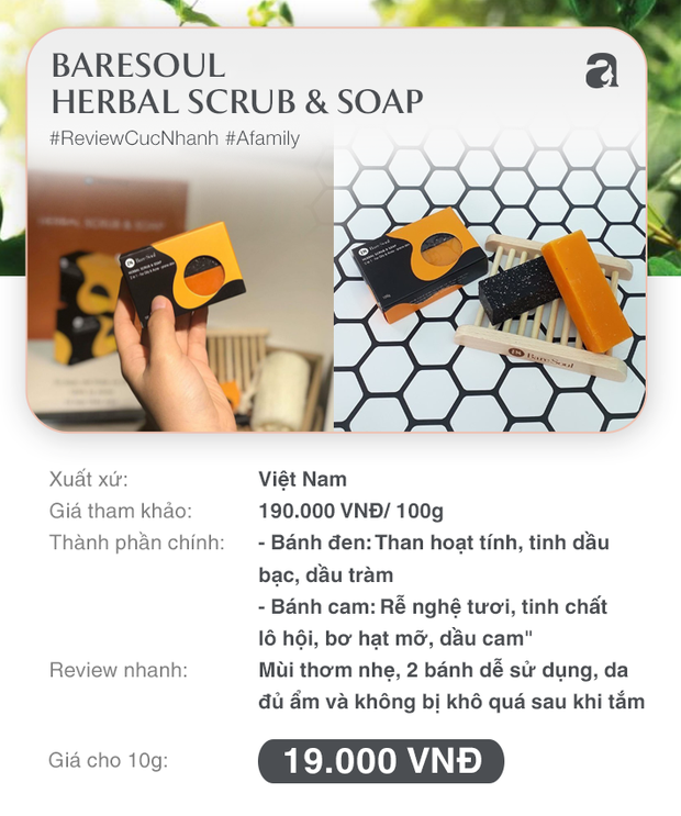 Review nhanh 8 bánh xà phòng trị mụn lưng giá chỉ từ 60k mà dùng tẹt ga cả mùa hè - Ảnh 4.