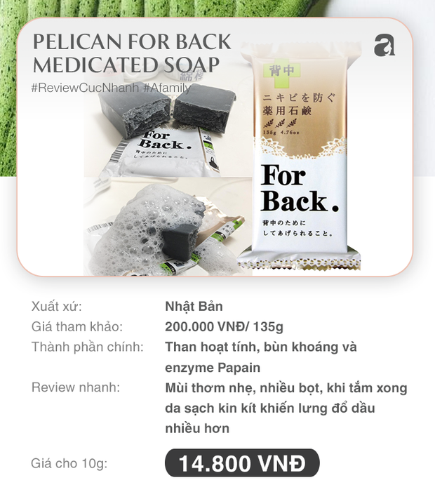 Review nhanh 8 bánh xà phòng trị mụn lưng giá chỉ từ 60k mà dùng tẹt ga cả mùa hè - Ảnh 6.