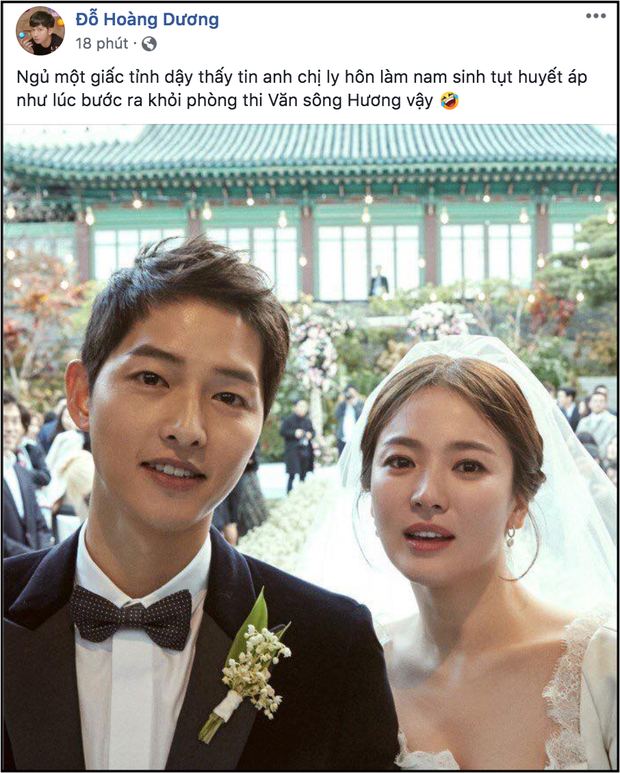 Biết tin Song Joong Ki và Song Hye Kyo ly hôn, sao Việt phản ứng: Người khóc ròng, kẻ bàng hoàng không tin vào tình yêu - Ảnh 6.