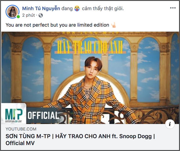 Hàng loạt sao Việt đứng ngồi không yên trước MV Hãy trao cho anh, kể cả người từng mỉa mai Sơn Tùng cũng phải ủng hộ - Ảnh 4.