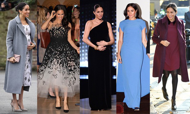 Ngược đời như Meghan Markle: lúc bầu bí thì đi giày cao chót vót, tới bây giờ lại thảnh thơi đi giày bệt - Ảnh 4.