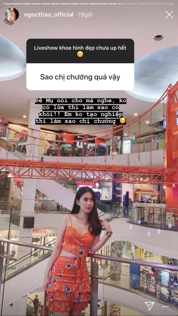 Hết chuyện để làm, dân mạng hỏi Ngọc Thảo Sao chị chướng quá, chừng nào hết trẻ con?, kết quả sao thì cũng biết rồi đó - Ảnh 1.
