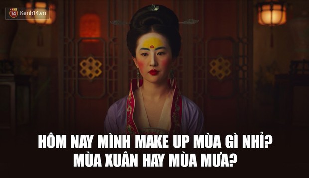 Lỡ tay dặm lố phấn, Lưu Diệc Phi biến thành meme sau trailer Mulan: Đây là tôi mỗi khi crush đòi selfie mặt mộc! - Ảnh 8.
