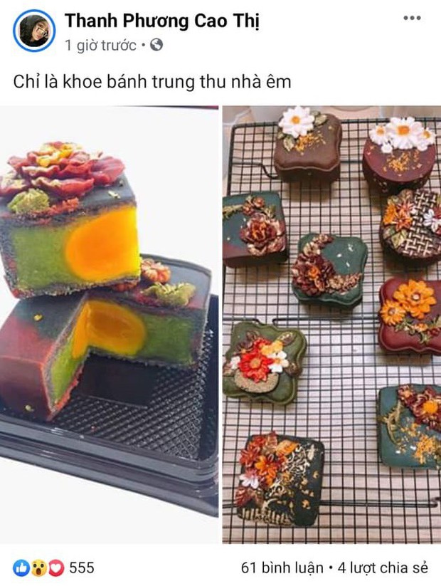 Dân mạng tròn mắt vì loạt bánh Trung thu xinh vạn người mê, nhưng tiết lộ của tác giả mới thật bất ngờ - Ảnh 1.