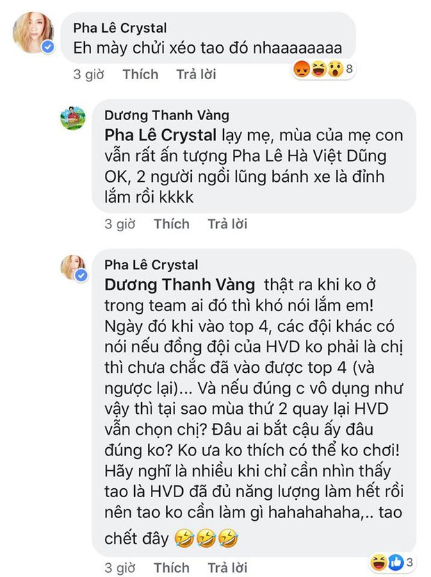 Đỗ Mỹ Linh bị cà khịa cực mạnh tại Cuộc đua kỳ thú, Pha Lê vào tự nhận bị đá xéo - Ảnh 2. Đỗ Mỹ Linh bị cà khịa cực mạnh tại Cuộc đua kỳ thú, Pha Lê vào tự nhận bị đá xéo - Ảnh 2.