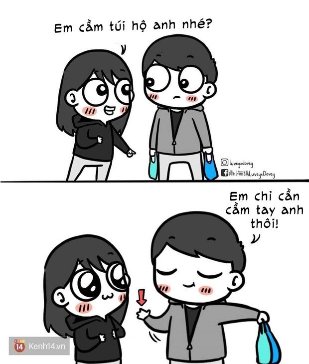 Bộ tranh: Đừng ế nữa con gái ơi, kiếm người để bắt nạt, để được yêu thương, được dỗ dành đi thôi - Ảnh 3. Bộ tranh: Đừng ế nữa con gái ơi, kiếm người để bắt nạt, để được yêu thương, được dỗ dành đi thôi - Ảnh 3.