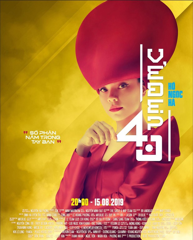 Hồ Ngọc Hà và chiếc poster phải đặt quá nhiều câu hỏi: Đây là ai, chị đang đội cái gì lên đầu thế này? - Ảnh 1. Hồ Ngọc Hà và chiếc poster phải đặt quá nhiều câu hỏi: Đây là ai, chị đang đội cái gì lên đầu thế này? - Ảnh 1.
