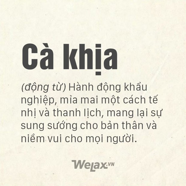 Cà khịa là gì? Có ăn được không? Bạn hiểu gì về câu nói Trong tất cả các loại cà, món cà mình thích nhất là cà khịa? - Ảnh 1. Cà khịa là gì? Có ăn được không? Bạn hiểu gì về câu nói Trong tất cả các loại cà, món cà mình thích nhất là cà khịa? - Ảnh 1.