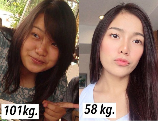Từ 101kg xuống 58kg, cô gái người Thái xây dựng kế hoạch giảm cân hoàn hảo chỉ với những loại thực phẩm có sẵn trong bếp - Ảnh 2.