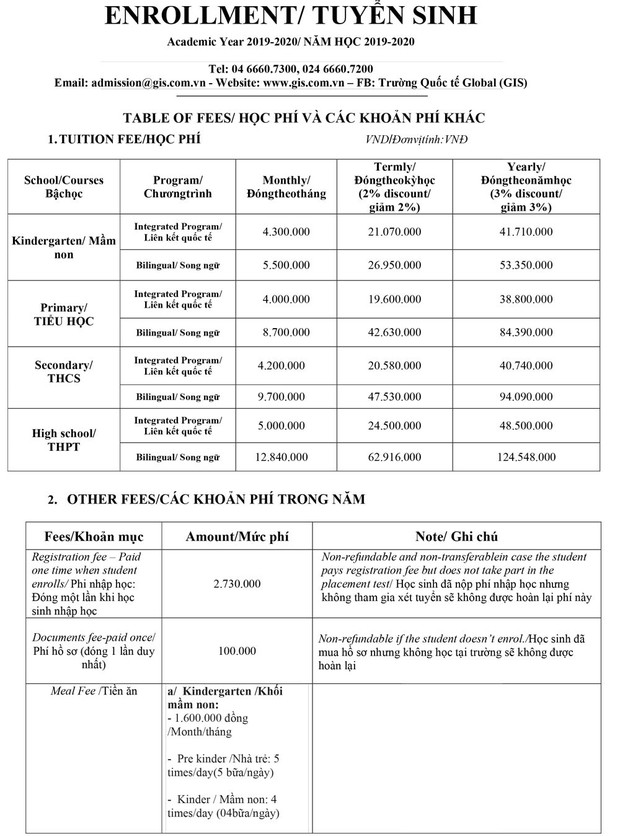 Choáng với học phí ngất ngưởng của hàng loạt trường không phải Quốc tế nhưng gắn mác Quốc tế tại Hà Nội - Ảnh 5.