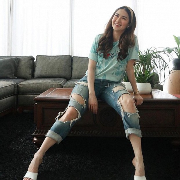 Tái xuất showbiz, “mẹ bầu đẹp nhất Philippines” lại gây thất vọng vì style tụt dốc không phanh - Ảnh 3.