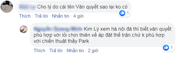 Fan tranh cãi nảy lửa vì HLV Park Hang-seo bỏ quên Văn Quyết, đặt dấu hỏi ở vị trí thủ môn - Ảnh 1.