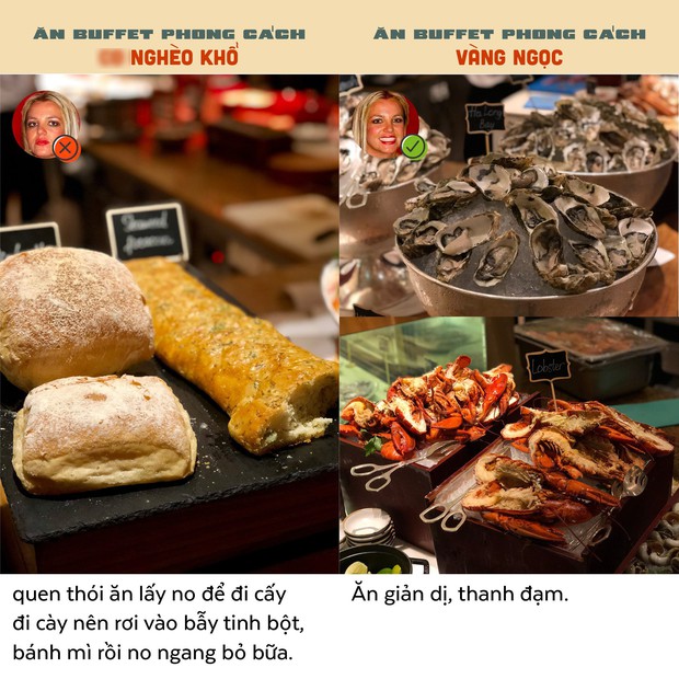 Chết cười với bộ ảnh ăn buffet phong cách vàng ngọc của Tạ Quốc Kỳ Nam, tưởng chỉ chọc cười nhưng nghĩ lại  thấy đúng muôn phần - Ảnh 5.